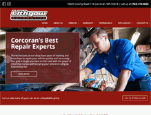 Tablet Screenshot of lithgowautomotivemn.com